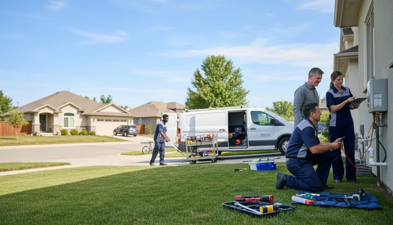 Tankless water heater service in Wallace, ID